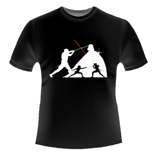 Star Wars Darth Vader & Luke Cotton T-Shirt